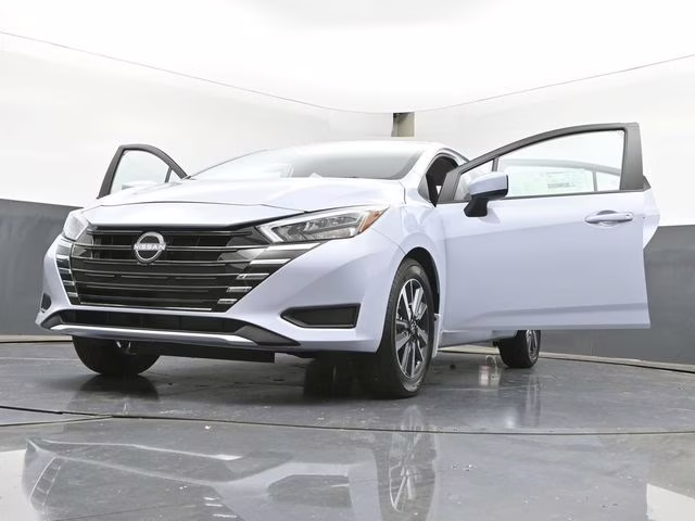 2025 Gray Sky Pearl Nissan Versa 1.6 SV FWD Sedan