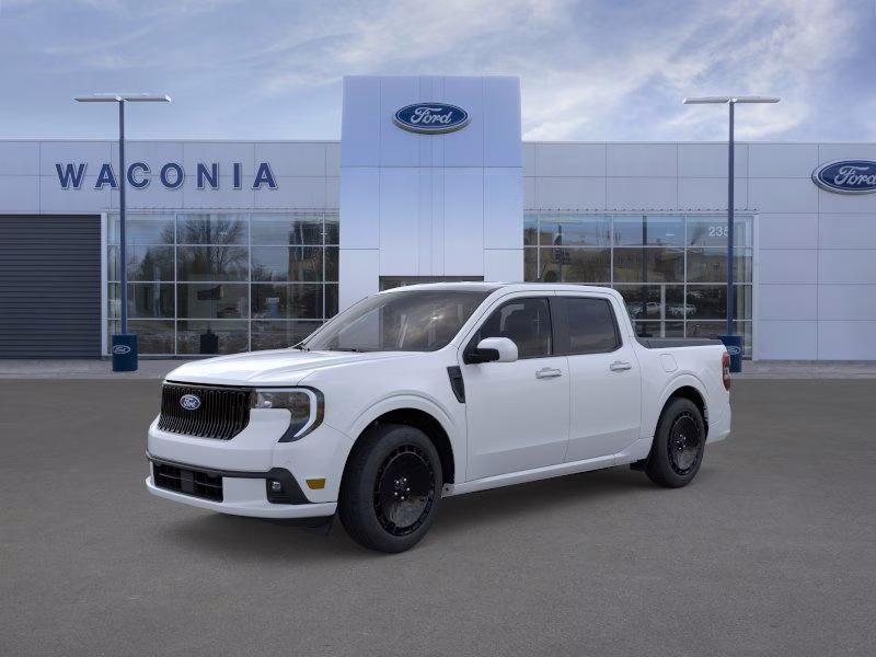 2026 Space White Metallic Ford Maverick Lobo Standard AWD Truck