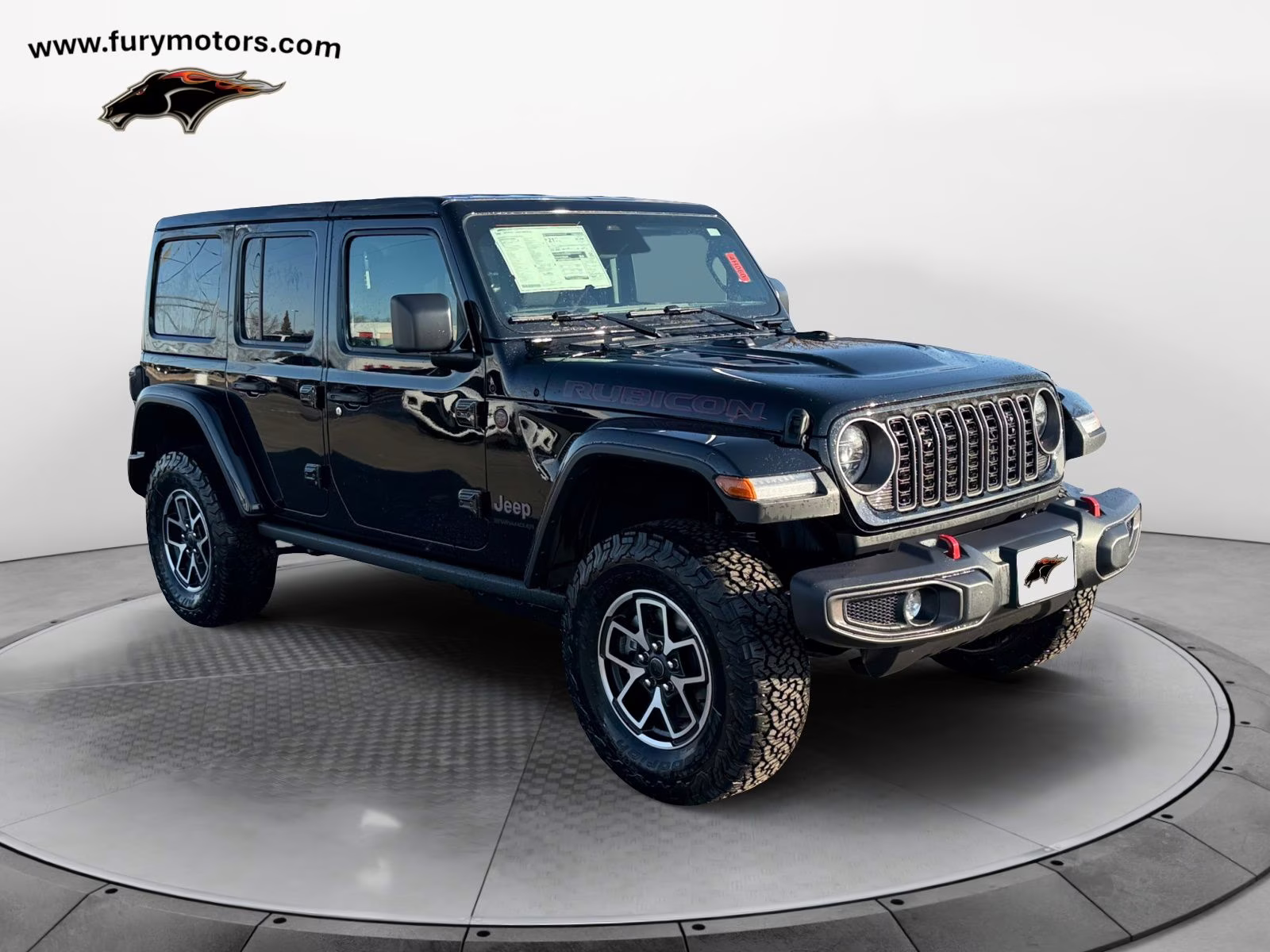 2026 Black Clearcoat Jeep Wrangler Rubicon 4X4 SUV