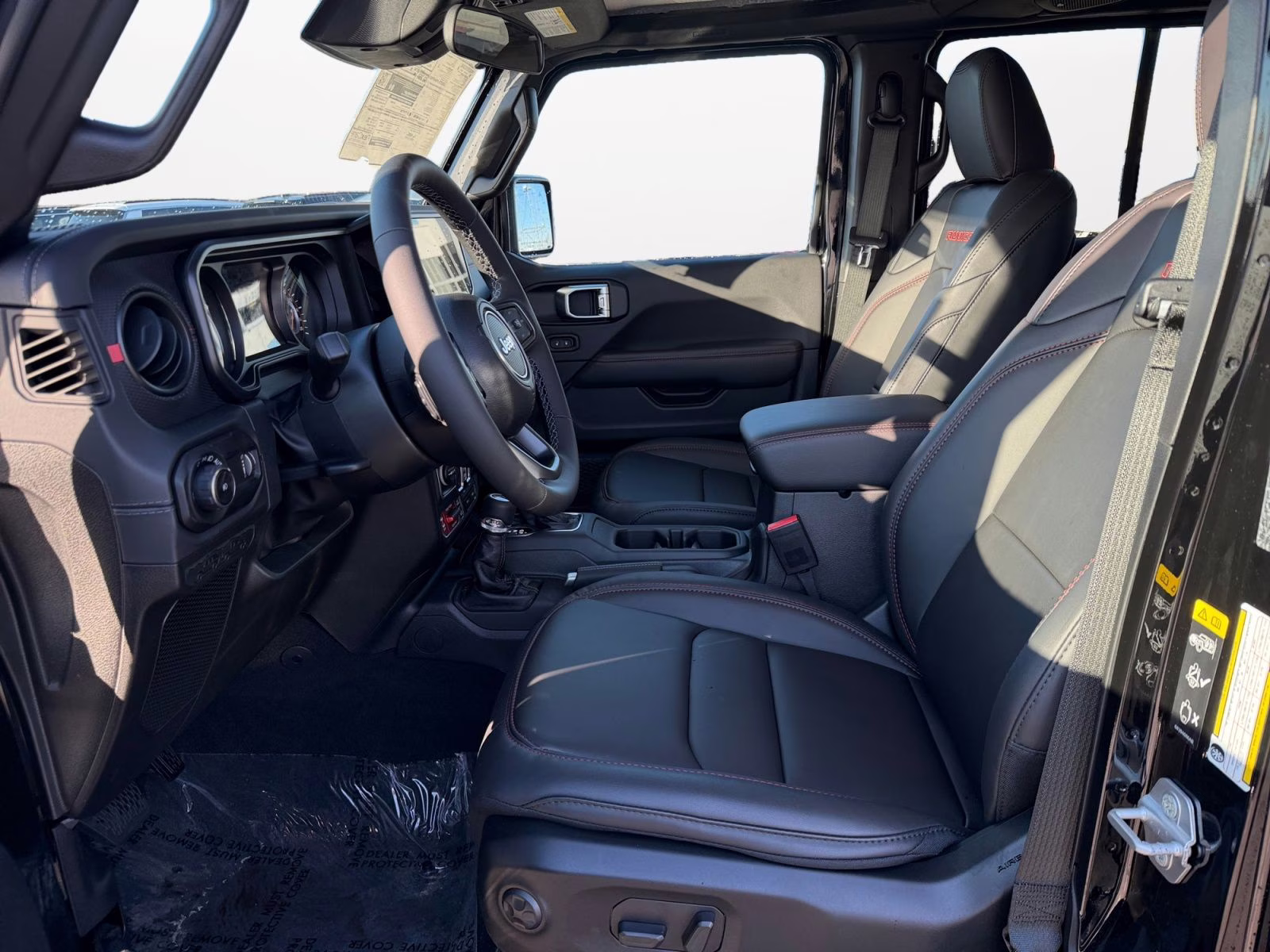 2026 Black Clearcoat Jeep Wrangler Rubicon 4X4 SUV