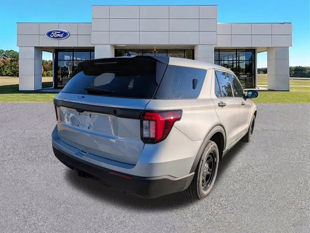 2026 Silver Gray Metallic Ford Police Interceptor Utility AWD SUV