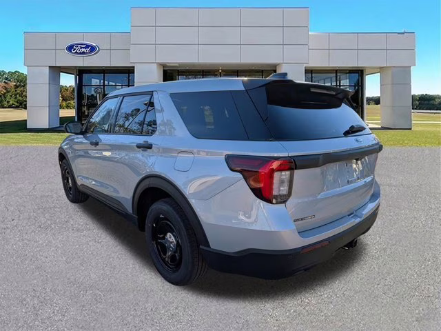 2026 Silver Gray Metallic Ford Police Interceptor Utility AWD SUV