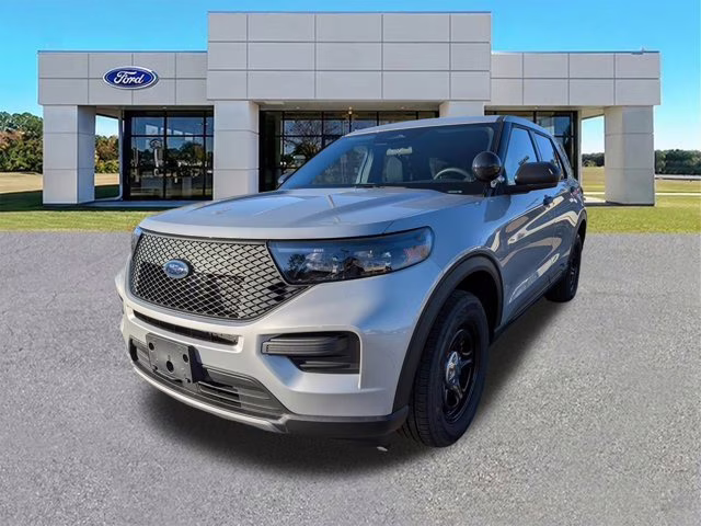 2026 Silver Gray Metallic Ford Police Interceptor Utility AWD SUV