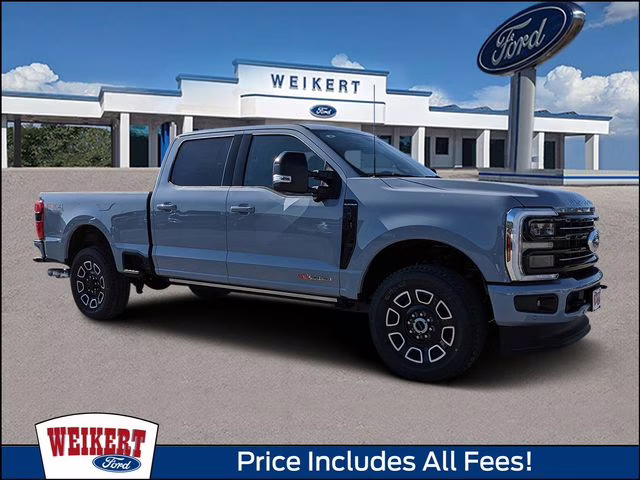 2026 Glacier Gray Metallic TriCoat Ford Super Duty F-350 SRW Platinum 4X4 Truck