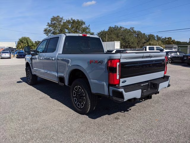 2026 Glacier Gray Metallic TriCoat Ford Super Duty F-350 SRW Platinum 4X4 Truck