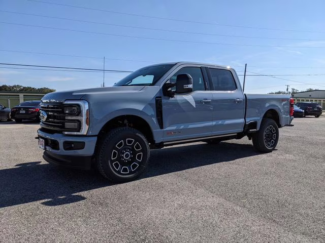 2026 Glacier Gray Metallic TriCoat Ford Super Duty F-350 SRW Platinum 4X4 Truck