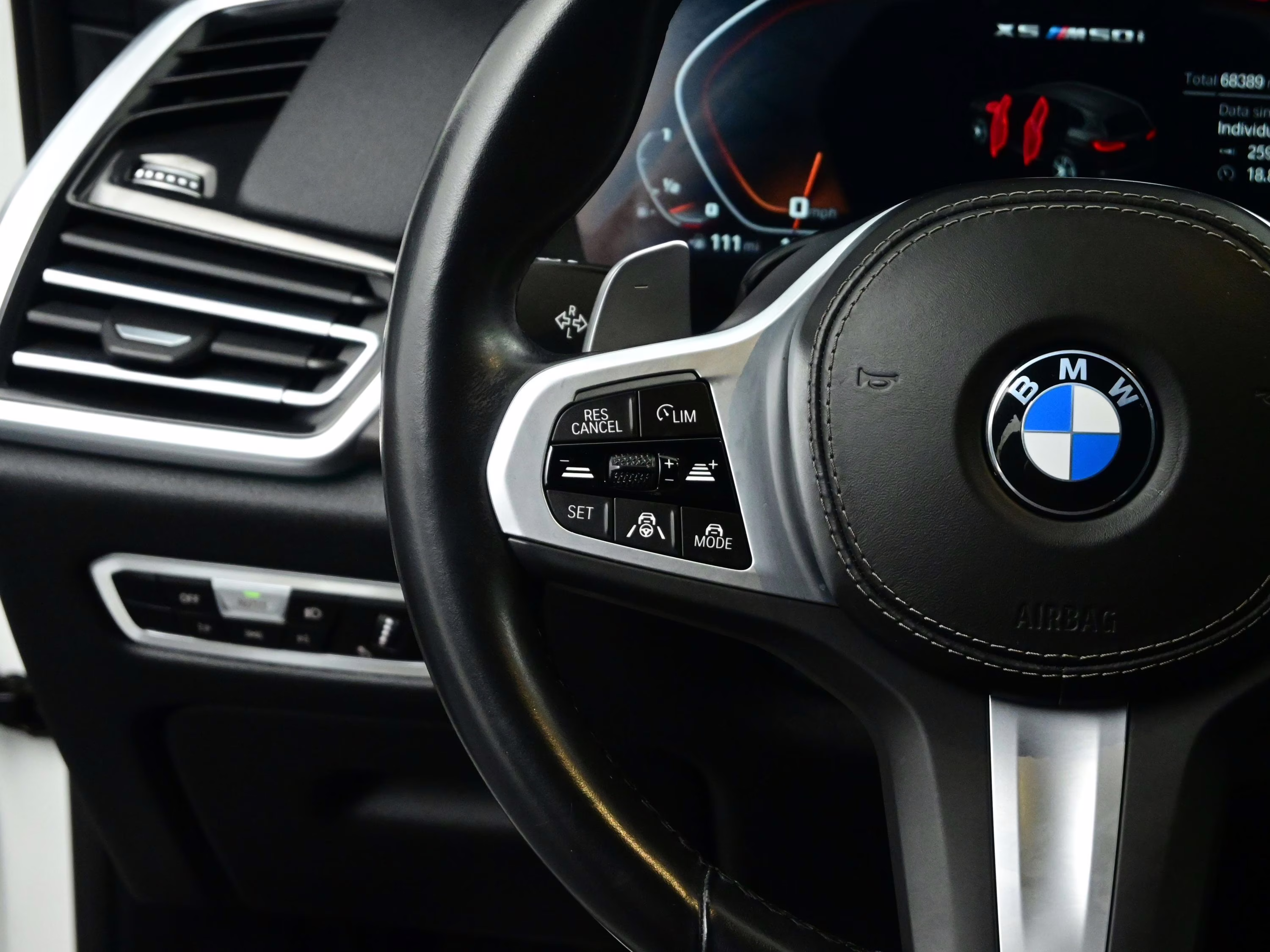 2023 Mineral White Metallic BMW X5 M50i AWD SUV