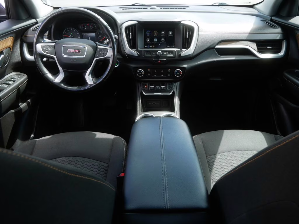 2018 Blue Steel Metallic GMC Terrain SLE FWD SUV