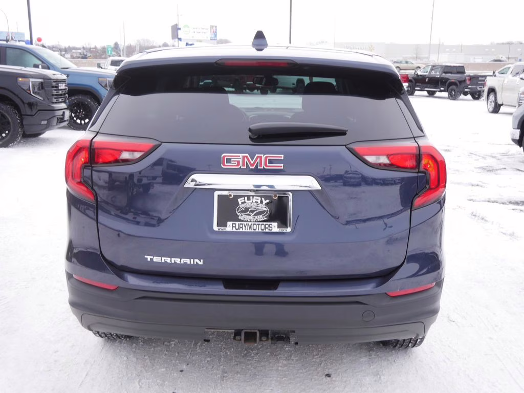 2018 Blue Steel Metallic GMC Terrain SLE FWD SUV