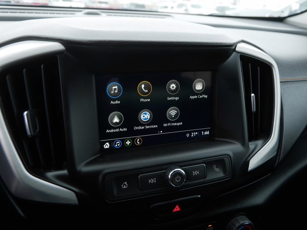 2018 Blue Steel Metallic GMC Terrain SLE FWD SUV