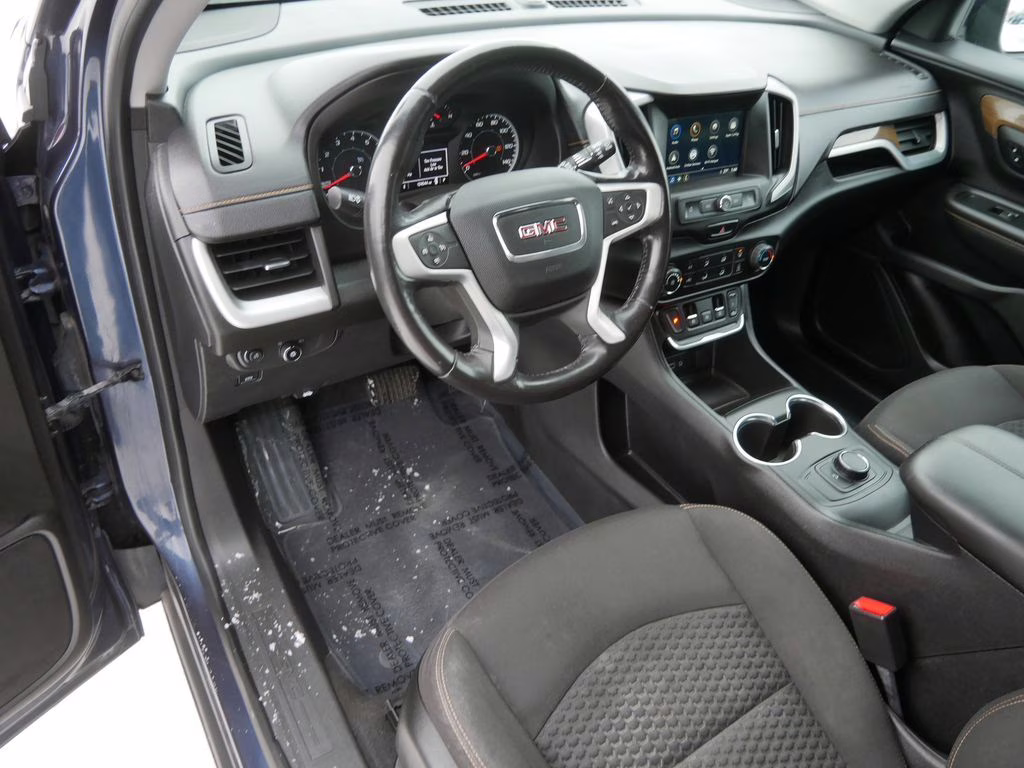 2018 Blue Steel Metallic GMC Terrain SLE FWD SUV