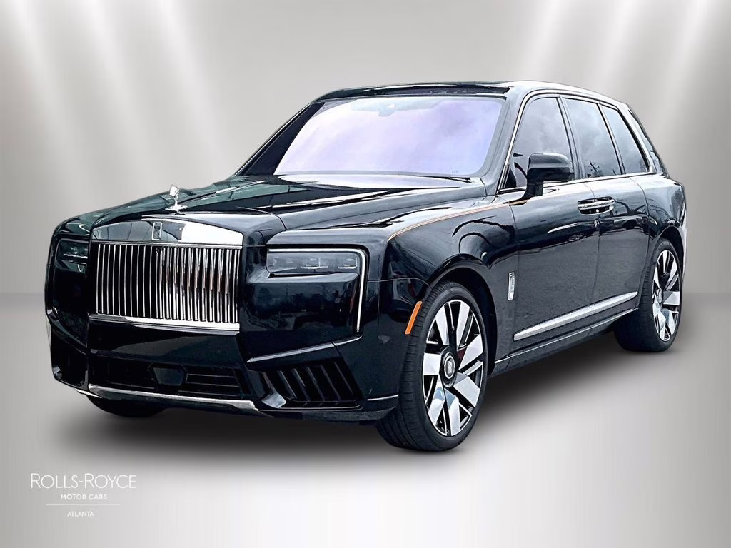 2025 Black Diamond Rolls-Royce Cullinan Shooting Star Headliner, Double Coachline, Besp AWD SUV