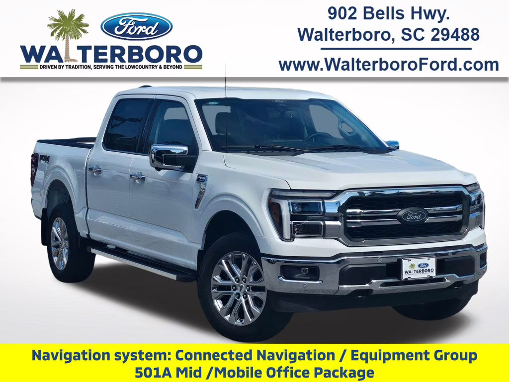 2026 Oxford White Ford F-150 Lariat 4X4 Truck