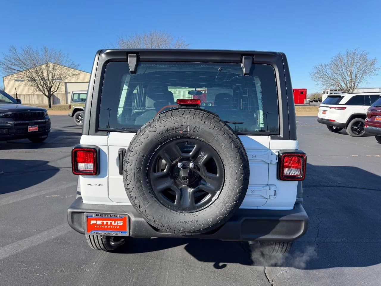 2026 Bright White Clearcoat Jeep Wrangler Sport 4X4 SUV