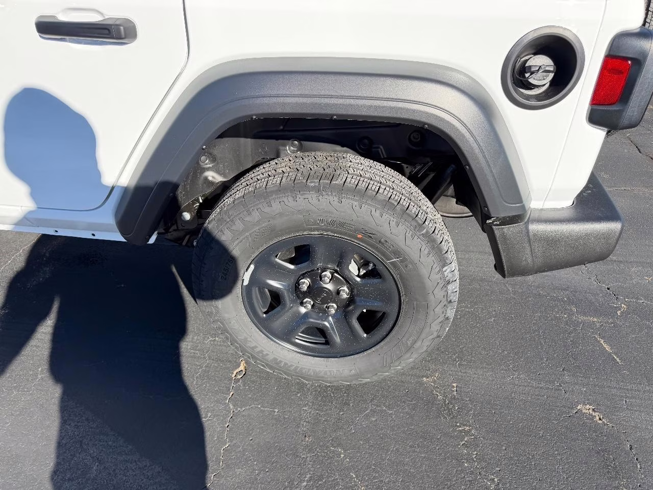 2026 Bright White Clearcoat Jeep Wrangler Sport 4X4 SUV