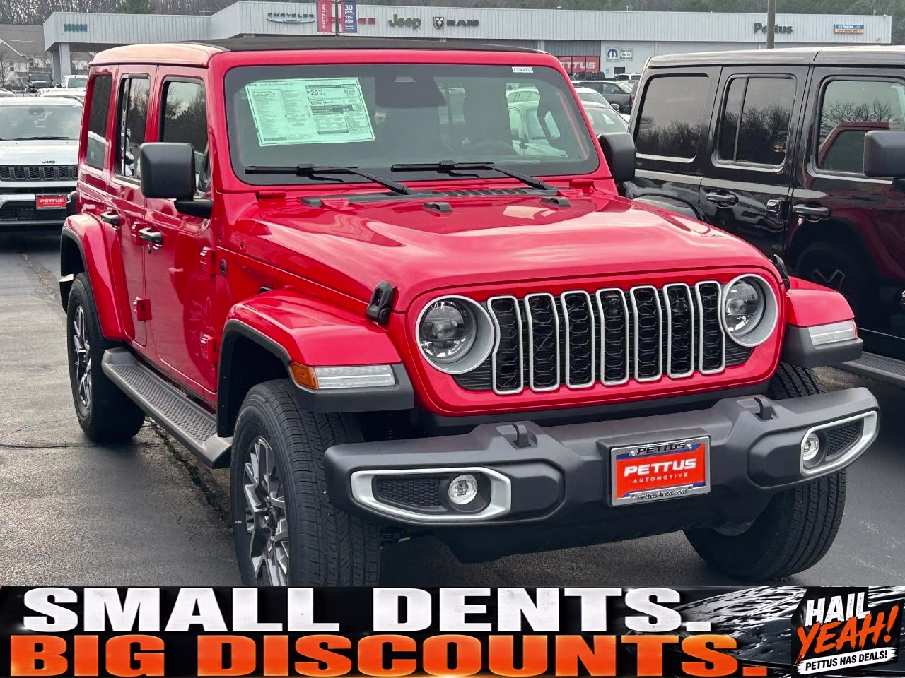 2026 Firecracker Red Clearcoat Jeep Wrangler Sahara 4X4 SUV