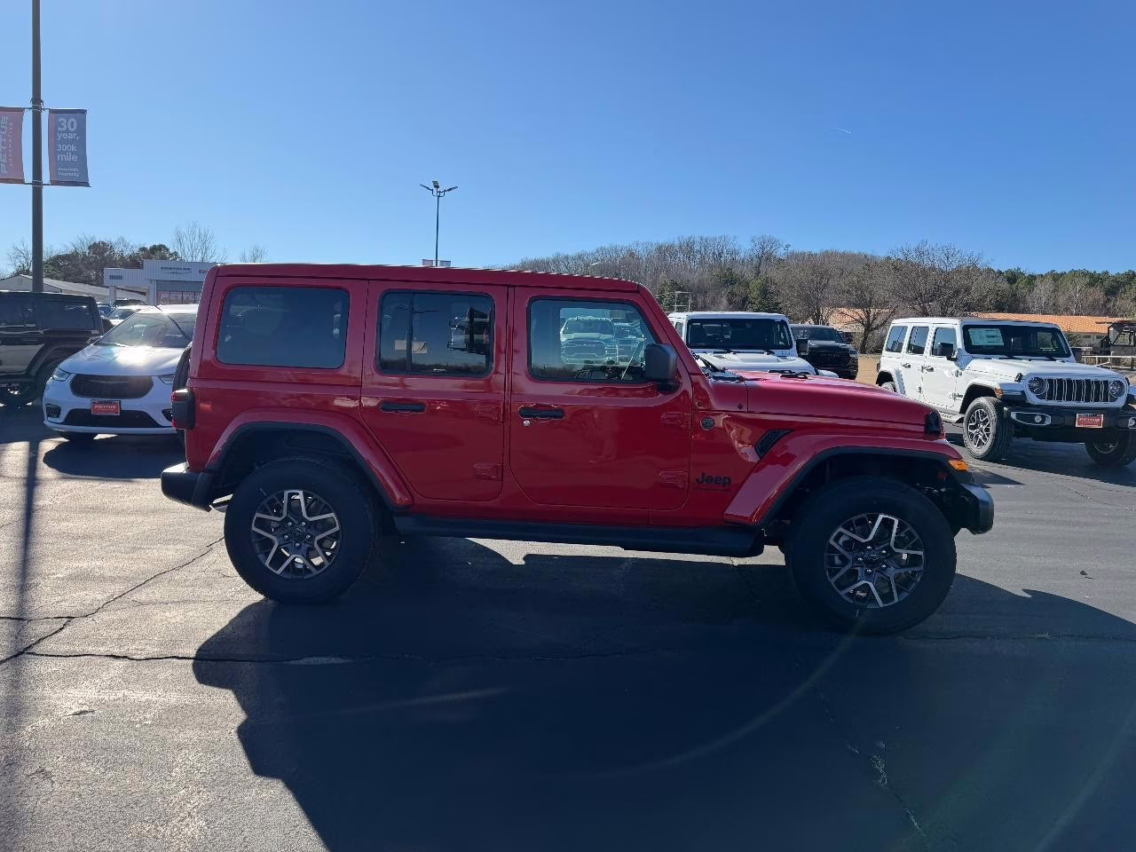 2026 Firecracker Red Clearcoat Jeep Wrangler Sahara 4X4 SUV