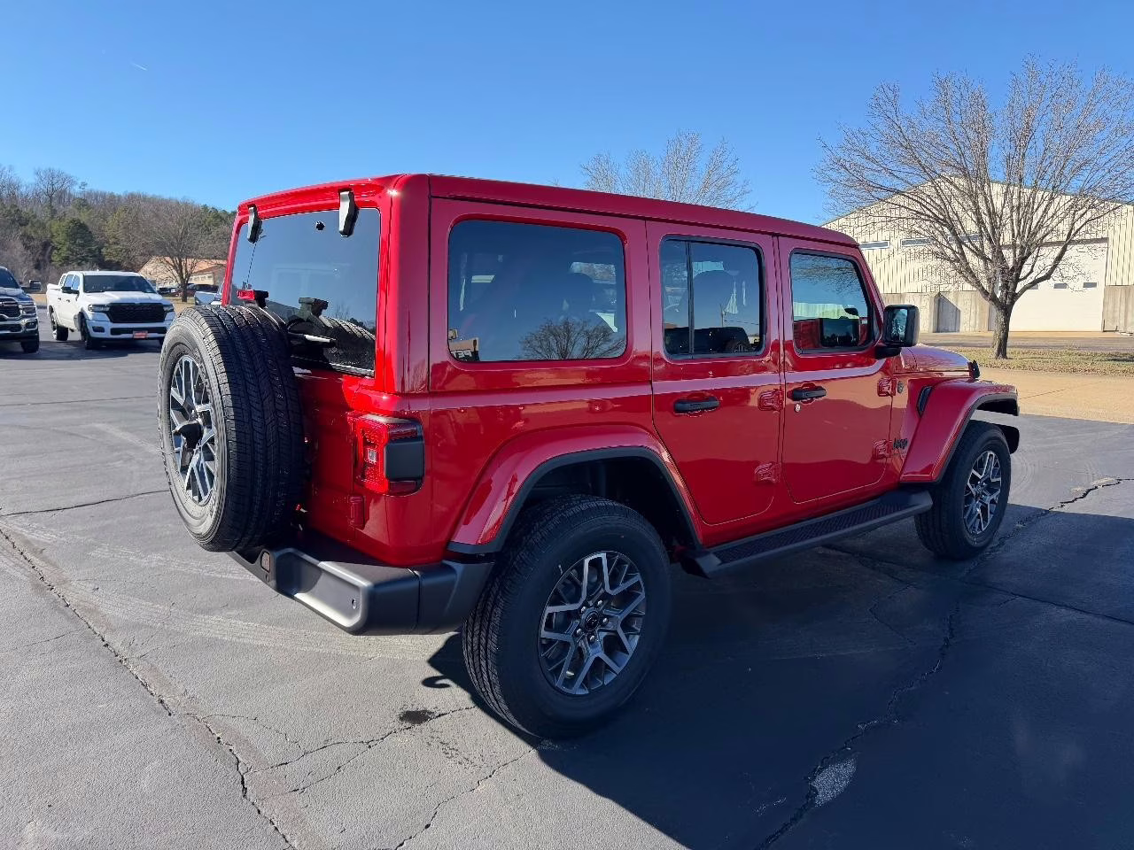 2026 Firecracker Red Clearcoat Jeep Wrangler Sahara 4X4 SUV