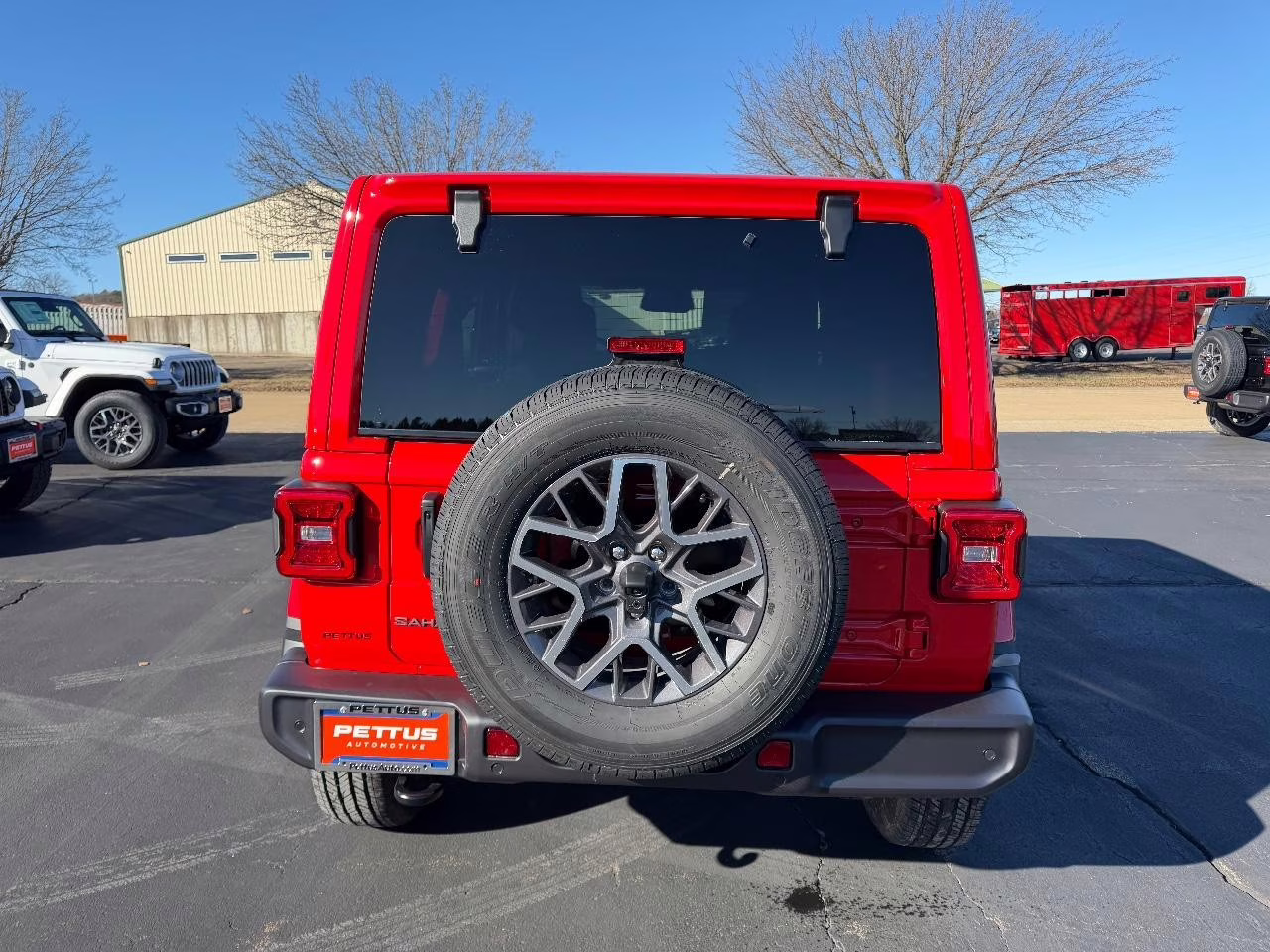 2026 Firecracker Red Clearcoat Jeep Wrangler Sahara 4X4 SUV