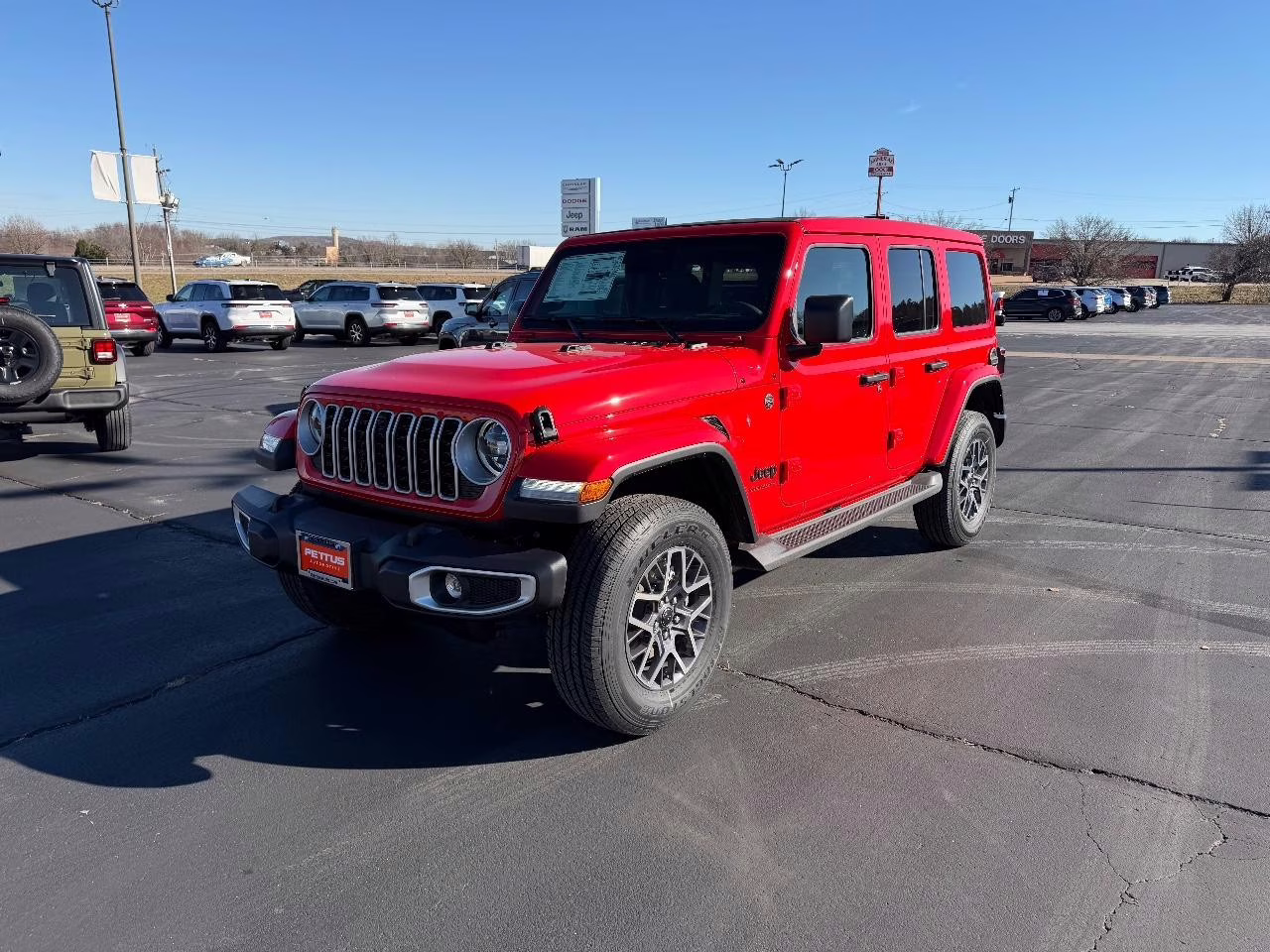 2026 Firecracker Red Clearcoat Jeep Wrangler Sahara 4X4 SUV