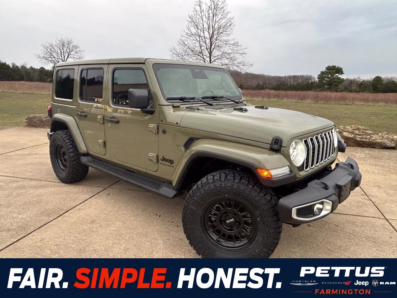 2026 41 Jeep Wrangler Sahara 4X4 SUV