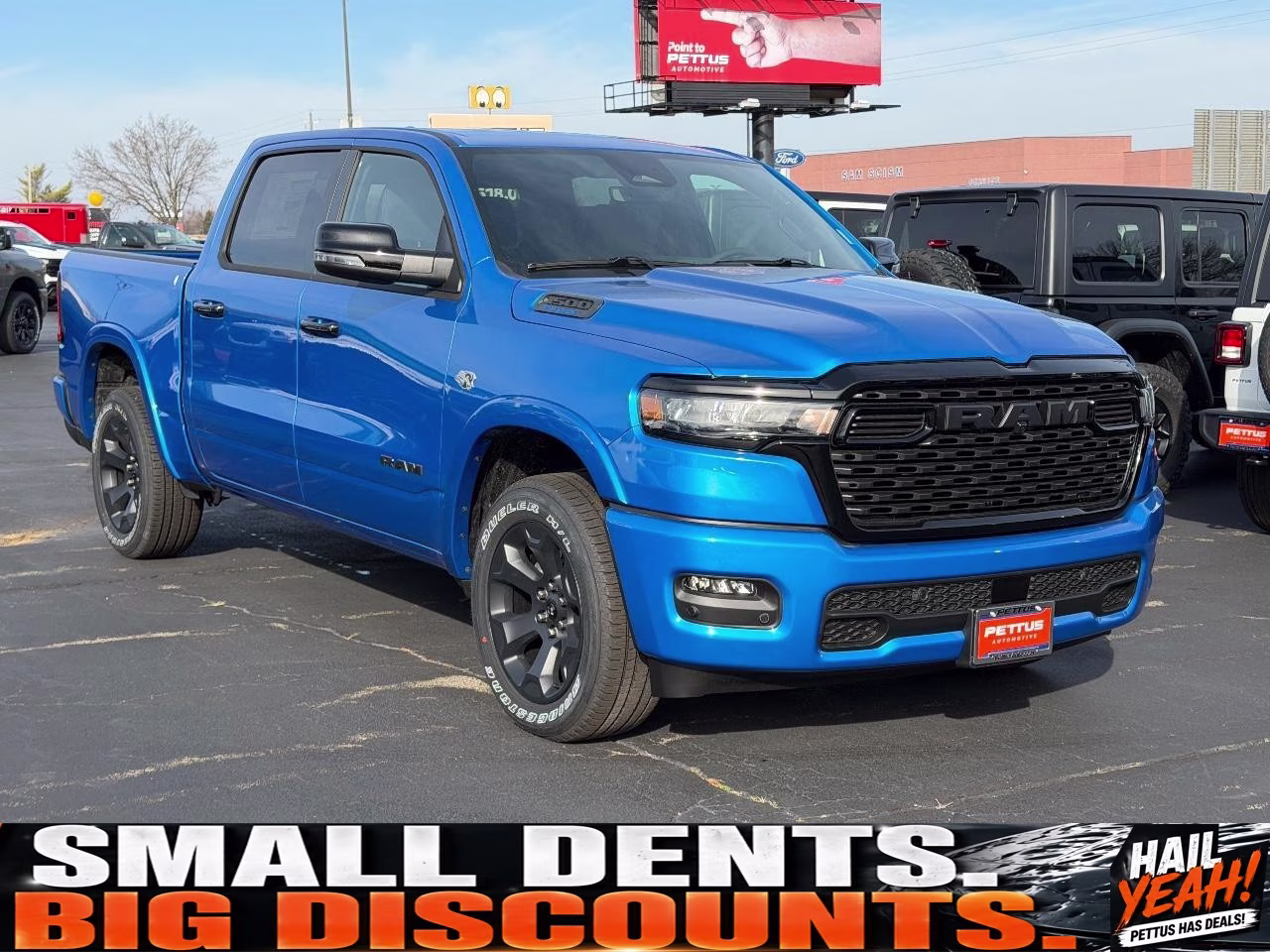 2026 Hydro Blue Pearlcoat Ram 1500 Big Horn/Lone Star 4X4 Truck