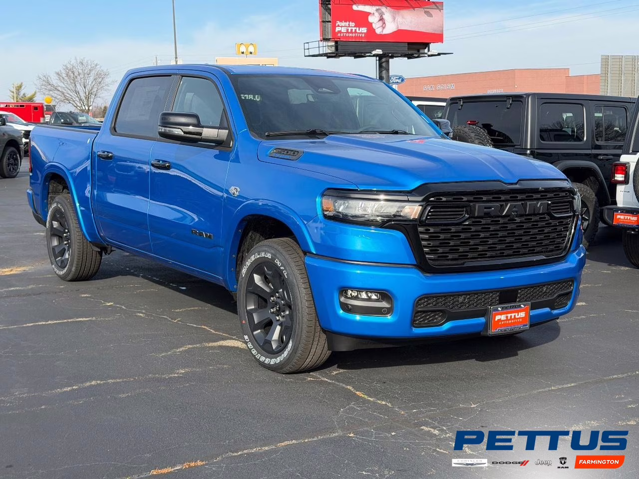 2026 Hydro Blue Pearlcoat Ram 1500 Big Horn/Lone Star 4X4 Truck