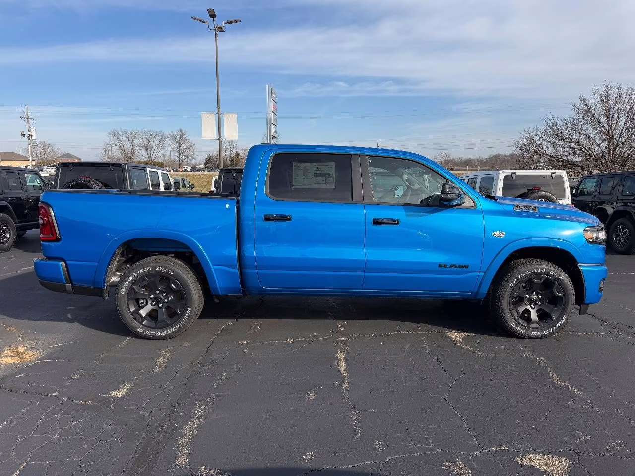 2026 Hydro Blue Pearlcoat Ram 1500 Big Horn/Lone Star 4X4 Truck