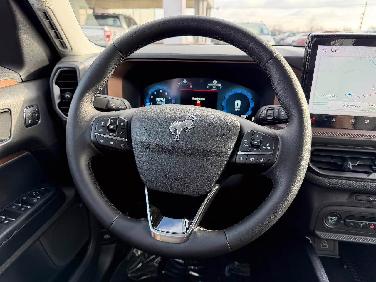 2025 Ruby Red Metallic Tinted Clearcoat Ford Bronco Sport Outer Banks 4X4 SUV