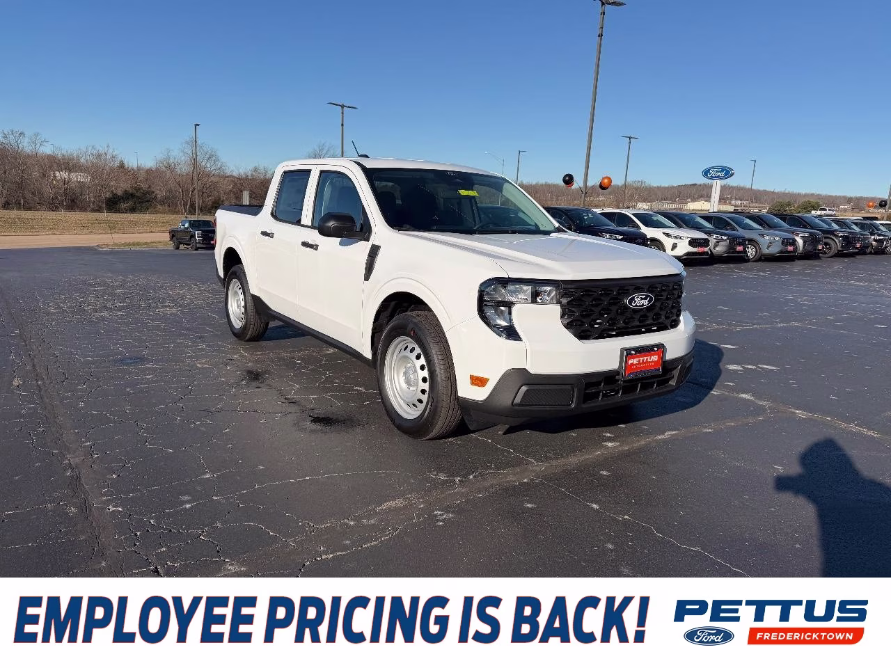 2026 Oxford White Ford Maverick XL AWD Truck