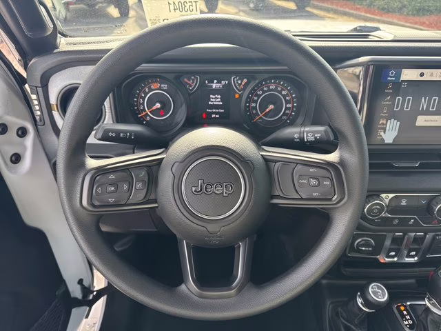 2026 Bright White Clearcoat Jeep Wrangler Sport 4X4 Convertible