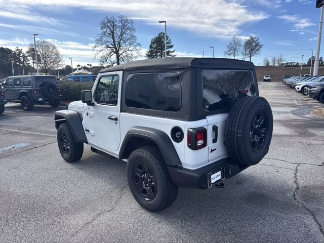 2026 Bright White Clearcoat Jeep Wrangler Sport 4X4 Convertible