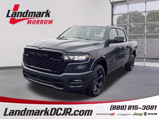 2026 Forged Blue Metallic Ram 1500 Big Horn RWD Truck