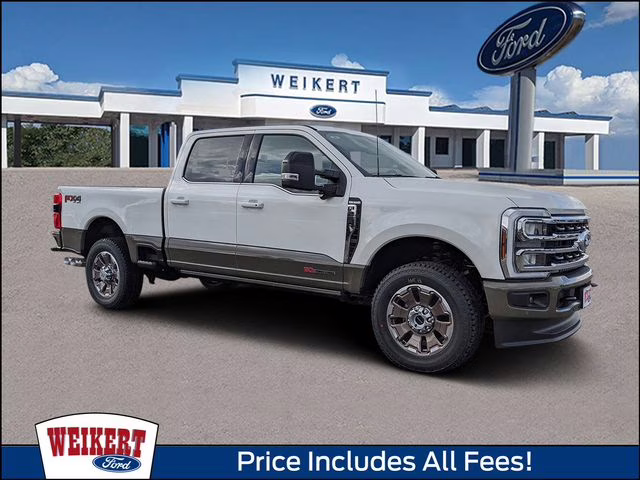 2026 Star White Metallic Tri-Coat Ford Super Duty F-250 SRW King Ranch 4X4 Truck