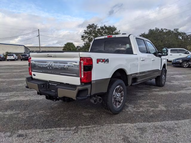 2026 Star White Metallic Tri-Coat Ford Super Duty F-250 SRW King Ranch 4X4 Truck