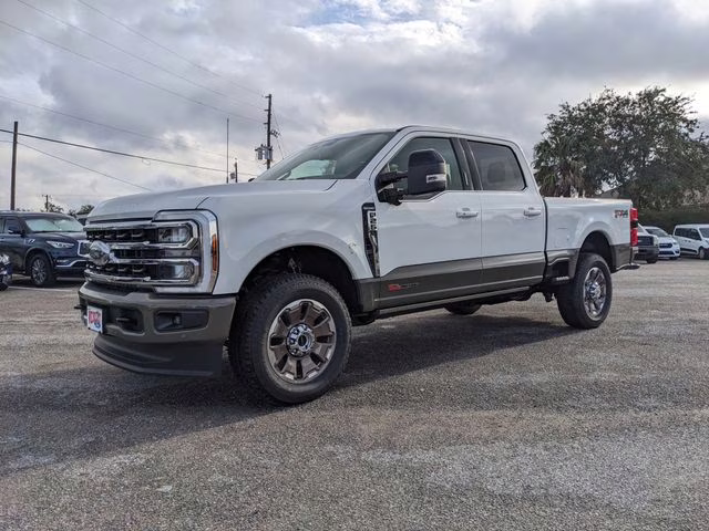 2026 Star White Metallic Tri-Coat Ford Super Duty F-250 SRW King Ranch 4X4 Truck