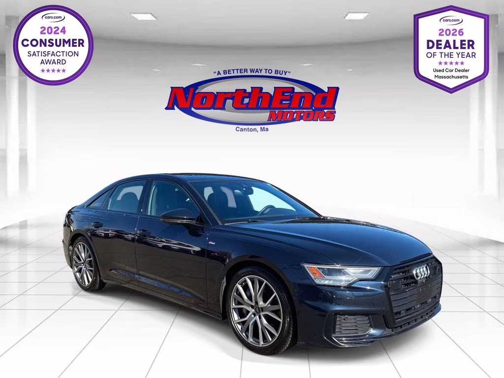 2023 Firmament Blue Metallic Audi A6 55 Prestige AWD Sedan