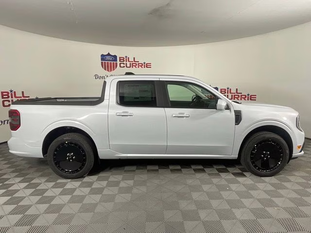 2026 White Metallic Ford Maverick Lobo Standard AWD Truck