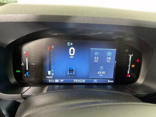 2026 White Metallic Ford Maverick Lobo Standard AWD Truck