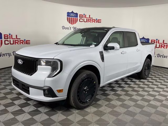 2026 White Metallic Ford Maverick Lobo Standard AWD Truck