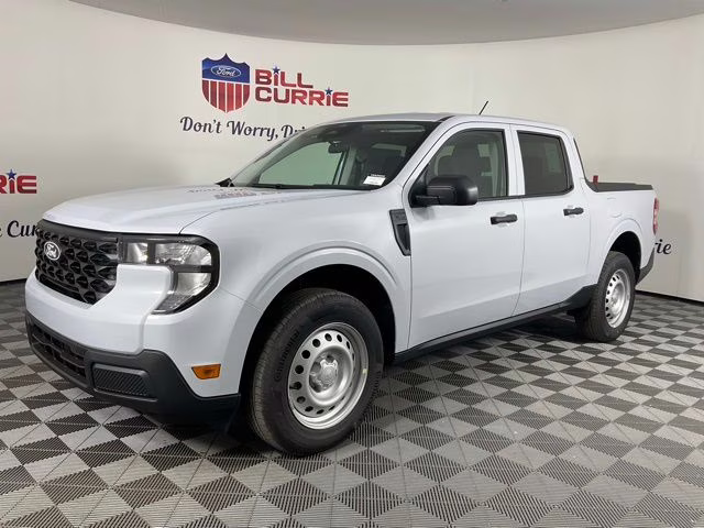 2026 White Metallic Ford Maverick XL AWD Truck