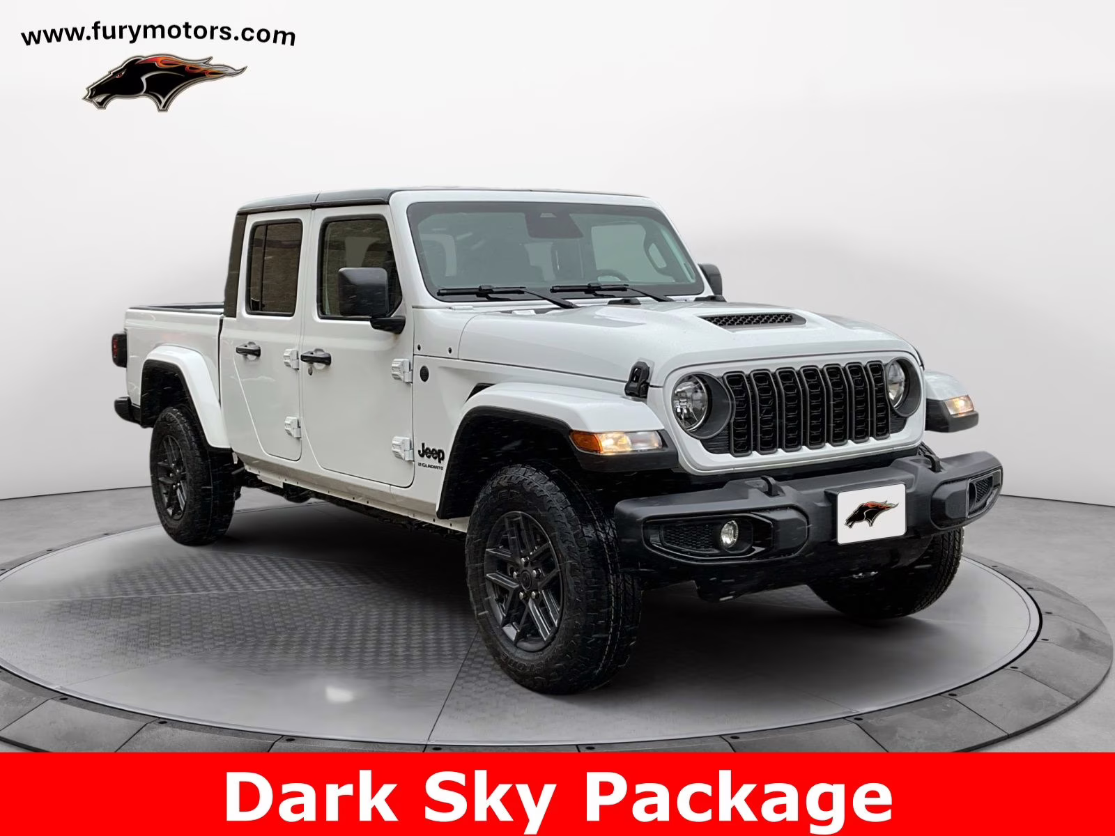 2026 Bright White Clearcoat Jeep Gladiator Sport S 4X4 Truck
