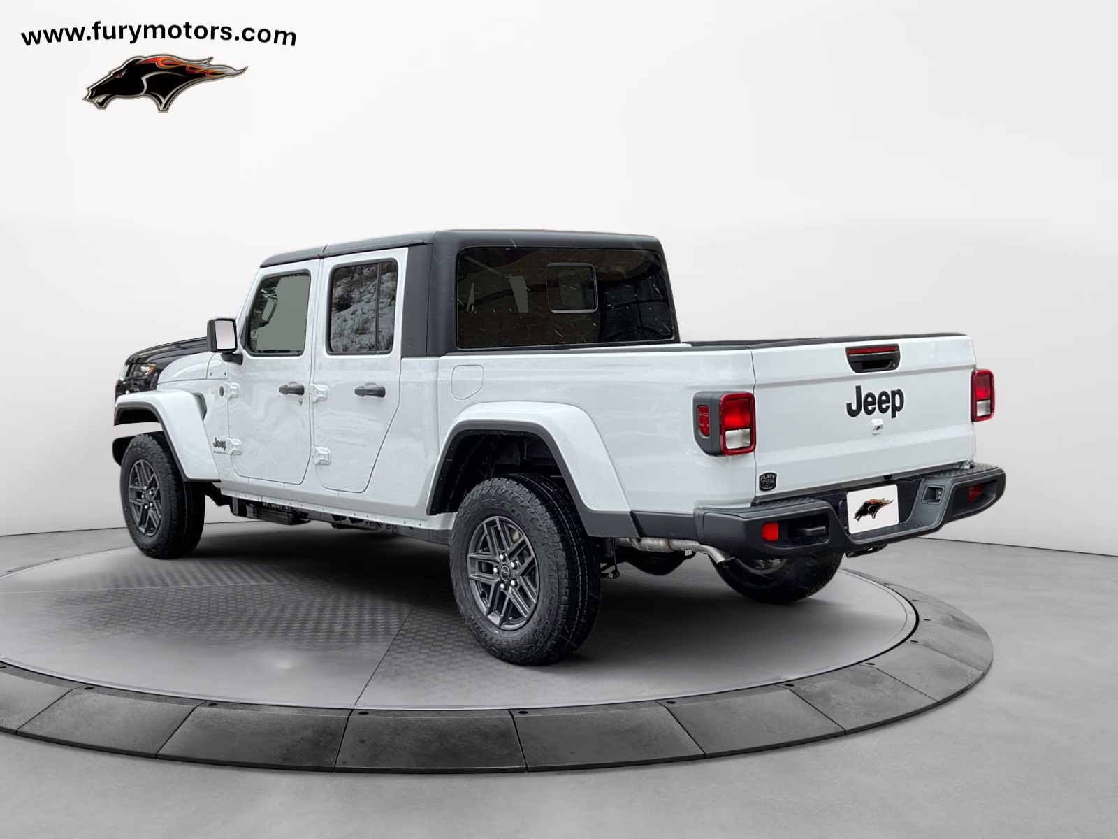 2026 Bright White Clearcoat Jeep Gladiator Sport S 4X4 Truck