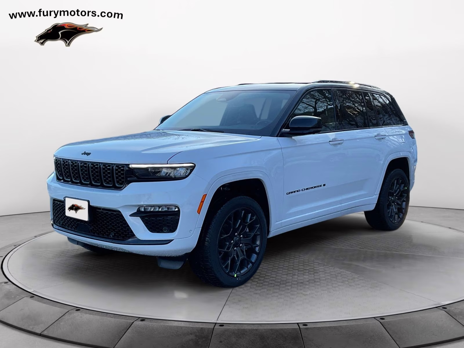 2025 Bright White Clearcoat Jeep Grand Cherokee Summit 4X4 SUV