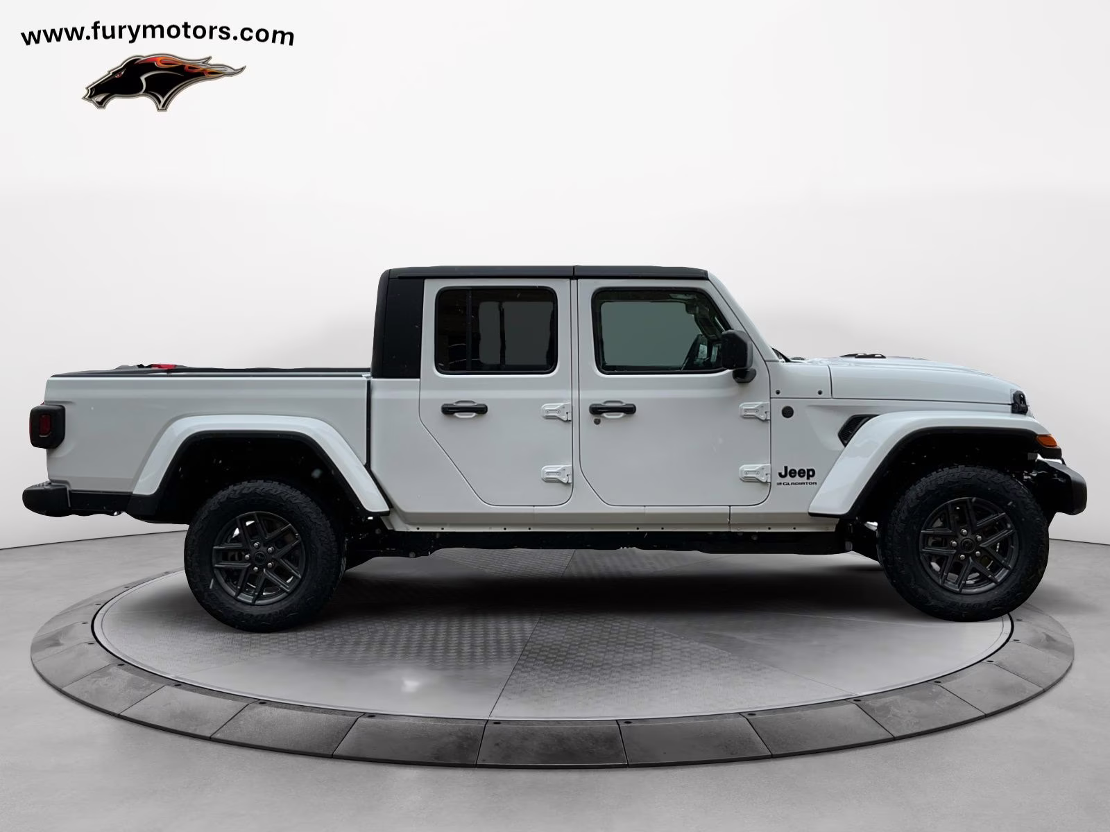 2026 Bright White Clearcoat Jeep Gladiator Sport S 4X4 Truck