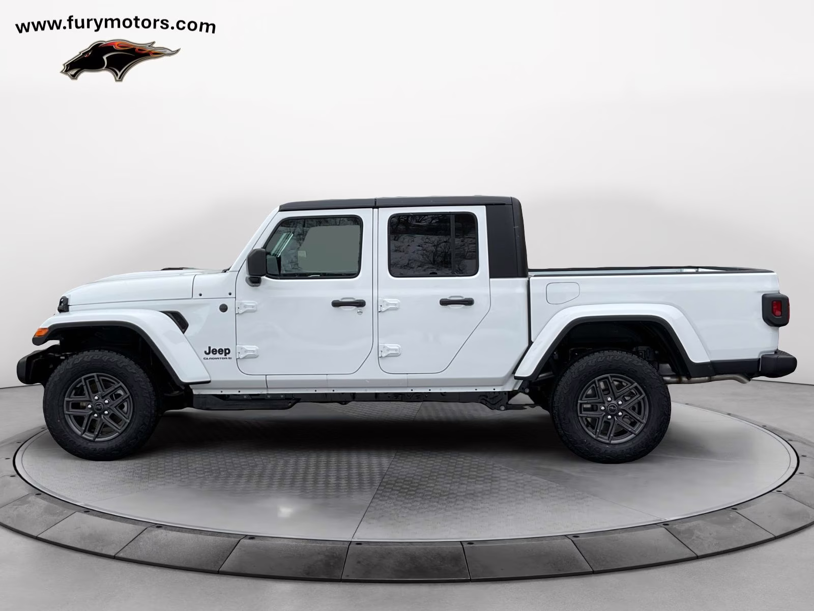 2026 Bright White Clearcoat Jeep Gladiator Sport S 4X4 Truck