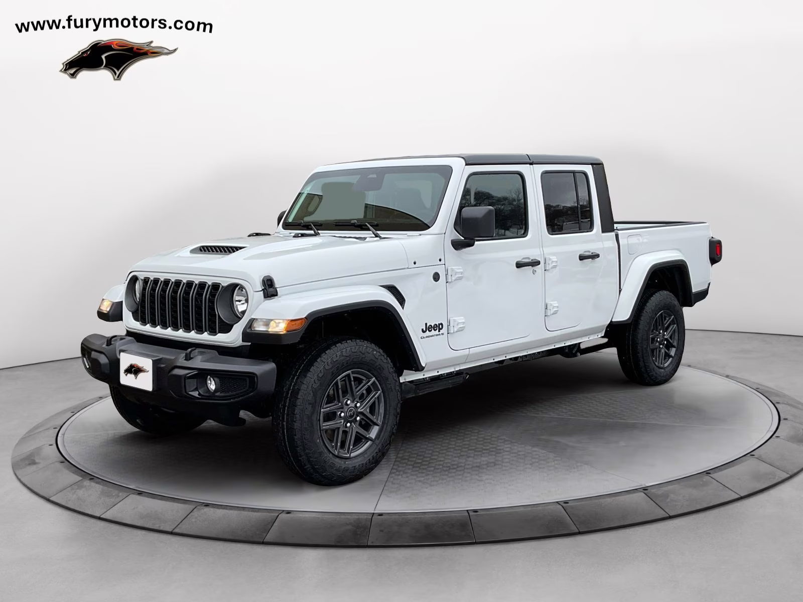 2026 Bright White Clearcoat Jeep Gladiator Sport S 4X4 Truck