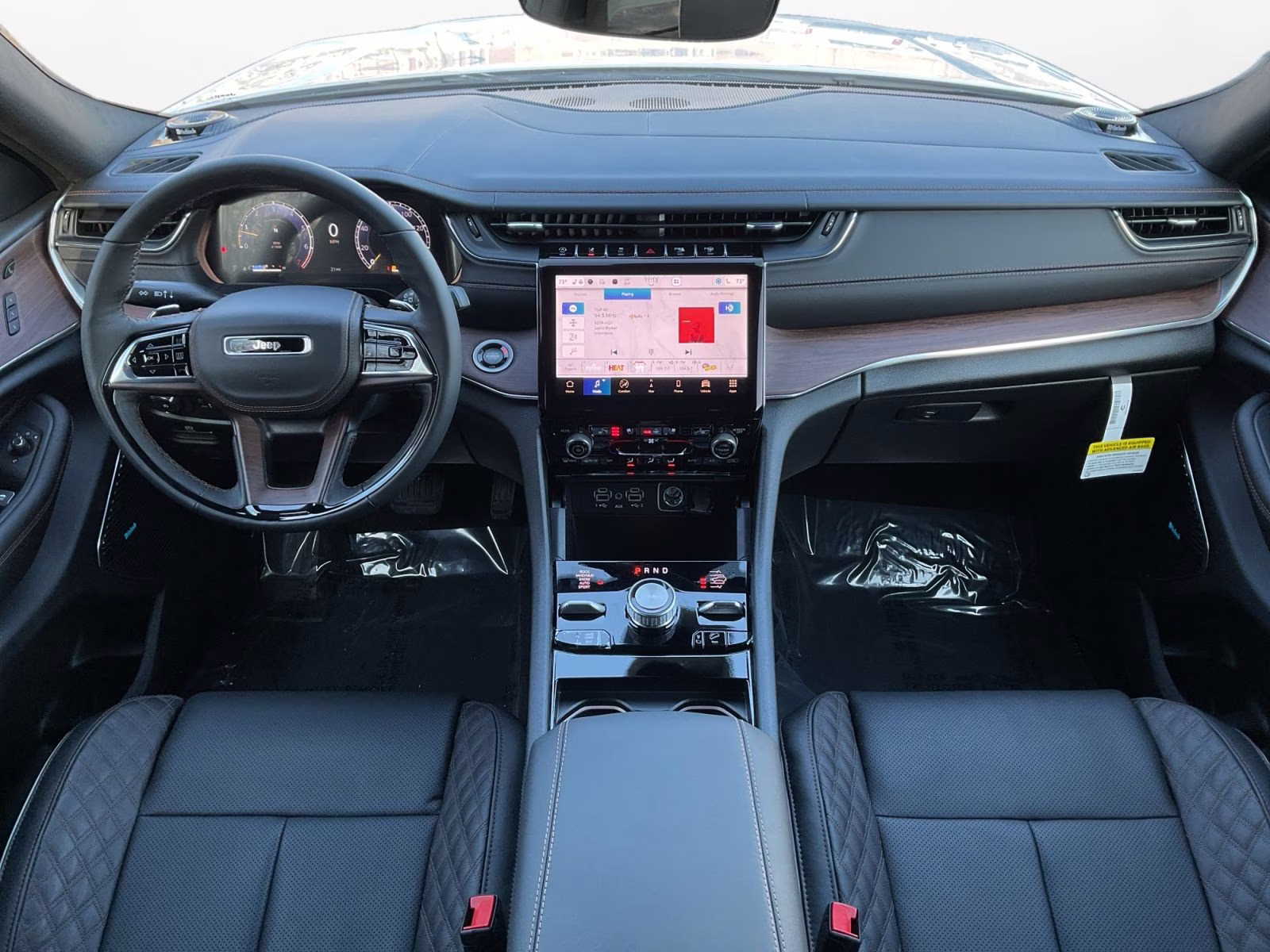 2025 Bright White Clearcoat Jeep Grand Cherokee Summit 4X4 SUV