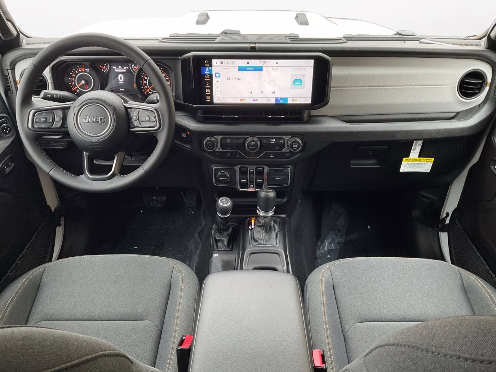 2026 Bright White Clearcoat Jeep Gladiator Sport S 4X4 Truck