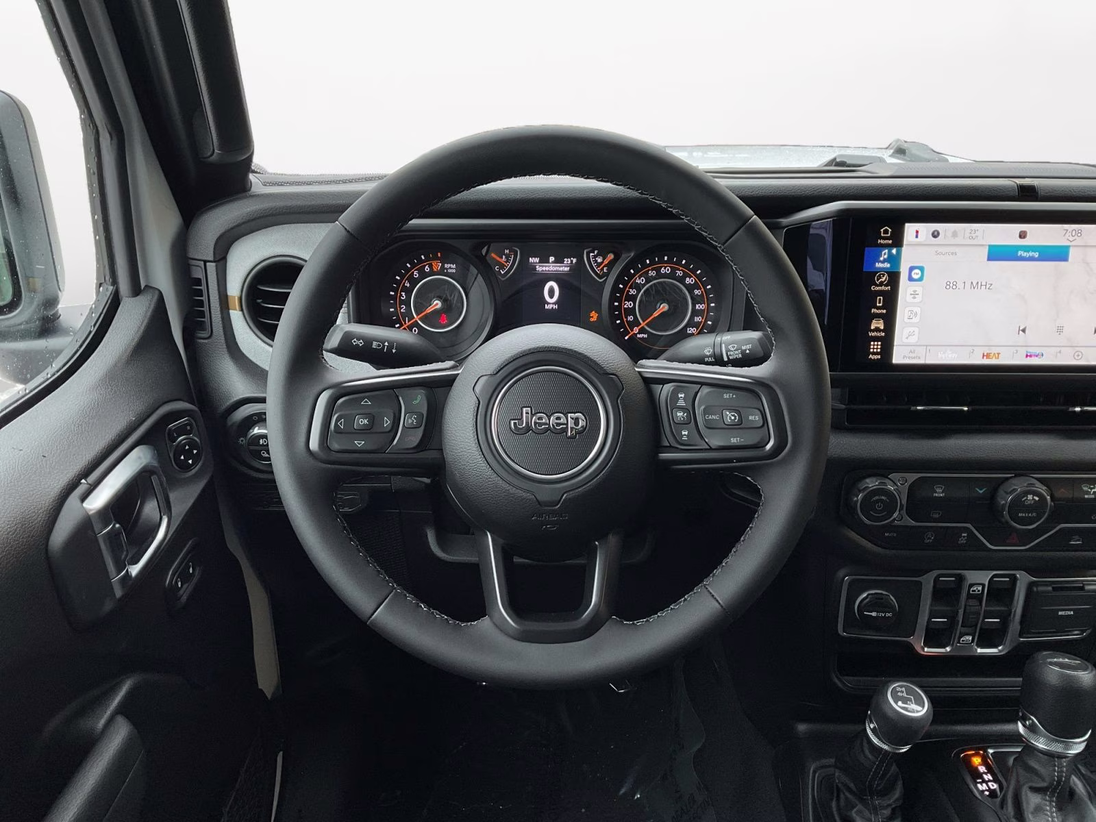 2026 Bright White Clearcoat Jeep Gladiator Sport S 4X4 Truck